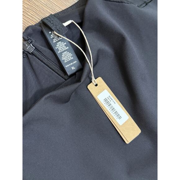 New SKIMS All-In-One Mock Neck Sleeveless Jumpsuit Romper One Pc Black Onyx XL - Picture 2 of 2